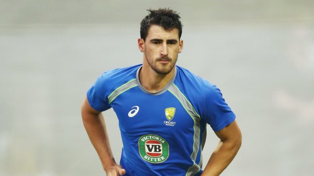 Resting up: Mitchell Starc is becoming more receptive to the concept of forced rest.