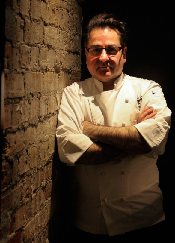 Chef Guy Grossi of Grossi Florentino eschews milk, preferring his dairy element in the form of parmigiano.