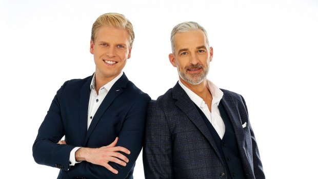 Pointless hosts Mark Humphries and Andrew Rochford.
