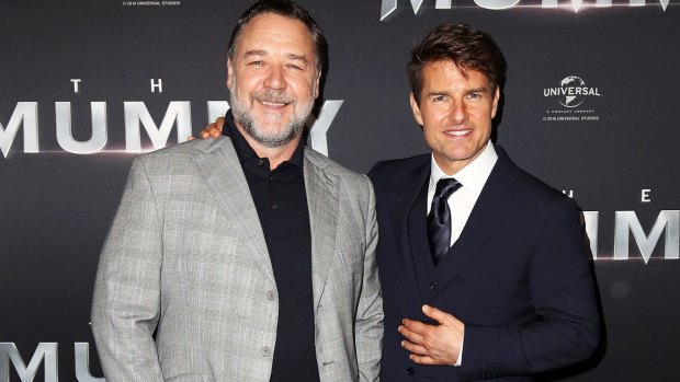 Why Tom Cruise and Russell Crowe never worked together until The Mummy