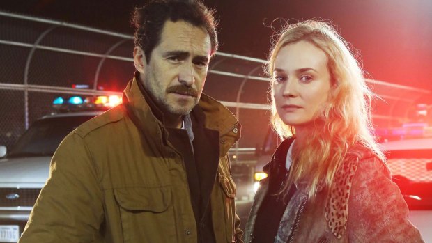 Troubled waters: <i>The Bridge</i>, starring Diane Kruger and Demian Bichir, has been dropped.