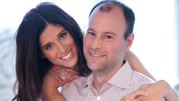 Noel Biderman, founder of Ashley Madison, with his wife Amanda. He stood down as CEO after the hacking incident. 