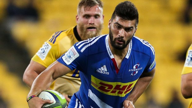Talented: Damian de Allende in action for the Stormers.
