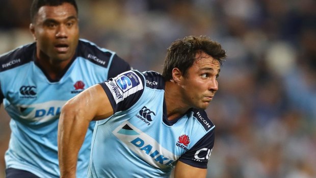 Superb: Nick Phipps in action for the Waratahs against the Bulls at Allianz Stadium. 