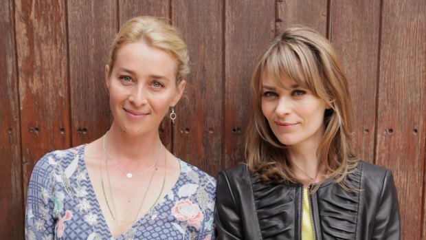 Asher Keddie, left, and Kat Stewart will return as the Proudman sisters, Nina and Billie, in <i>Offspring</i> next year.