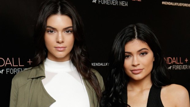 Just 10 minutes before reality TV stars Kendall and Kylie Jenner were set to appear at Westfield Parramatta on Tuesday evening, four eggs were thrown at the stage.