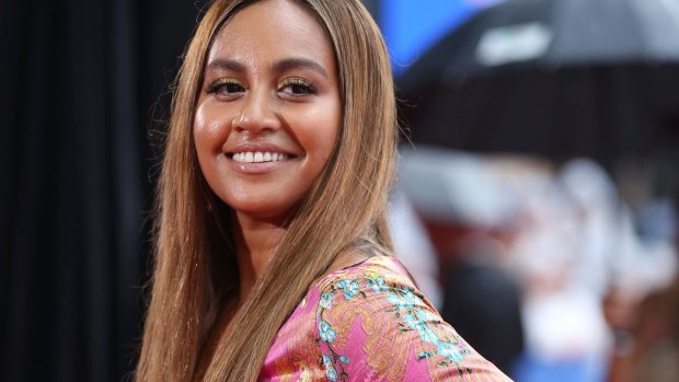 Jessica Mauboy is set to sing the national anthem ahead of Mundine's bout on Friday night. 
