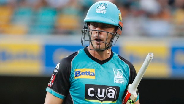 Unlucky: Chris Lynn has been injured and will miss the ODI series against England.