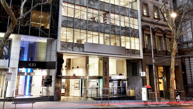An office building at 406 Collins Street has been snapped up on a passing yield of 4.43 per cent. 