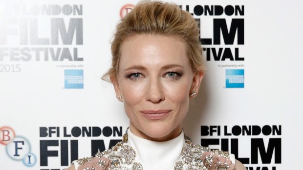 Cate Blanchett has spoken about her love of horror films and how motherhood taught her to be economical and fearless in her craft.