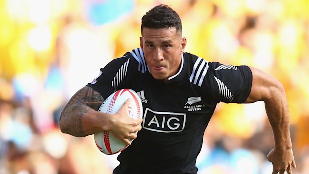 Wanted man: Sonny Bill Williams at the Sydney Sevens tournament.