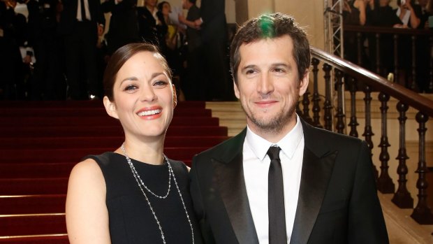 Marion Cotillard with partner Guillaume Canet.