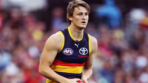 Ready to make a difference: Adelaide's Matt Crouch.