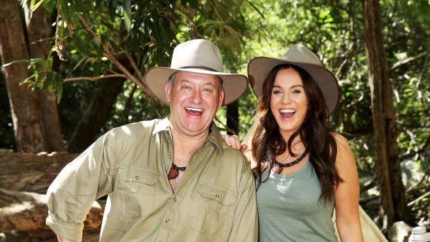Paul Burrell and Vicky Pattison, the new intruders on I'm A Celebrity.