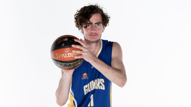 Canberra Gunners and Basketball ACT prospect Brody Doran. Credit Paul Furness.