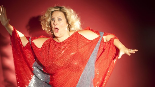 Endearing and excruciating: US comedian Bridget Everett.
