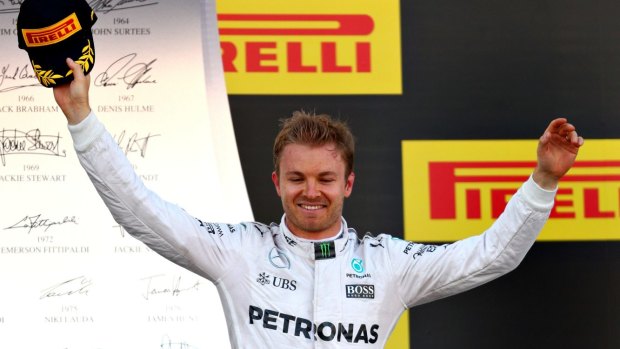 Russian Grand Prix winner Nico Rosberg.