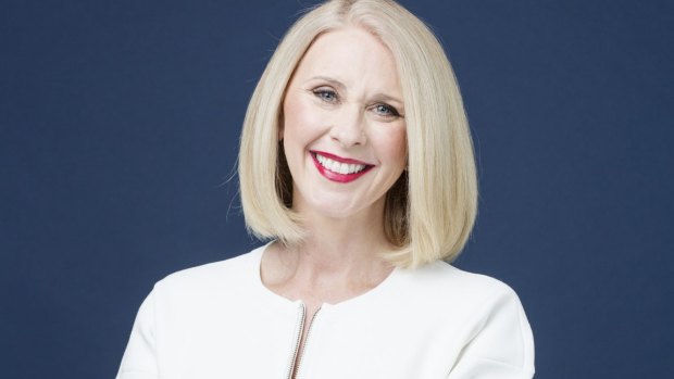 Tracey Spicer as she appears on our television screens.