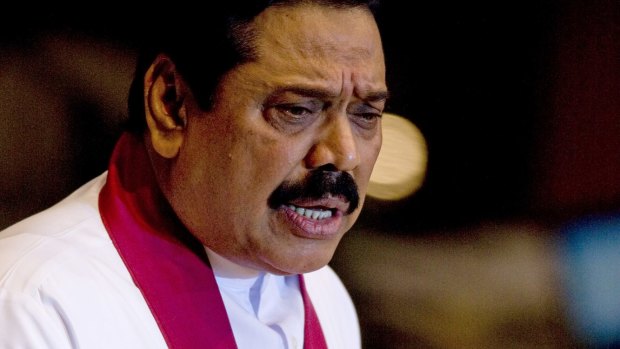 Mahinda Rajapaksa had hopes of returning to power.