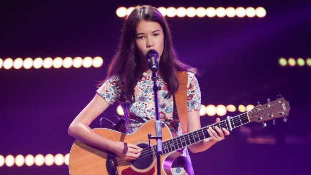 Canberra's Lucy Sugerman makes her debut on Channel Nine's 'The Voice' on Sunday night.