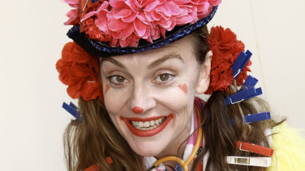 Lou Pollard, who co-ordinates the Humour Foundation's clown doctor team, finds her work bitter-sweet.
