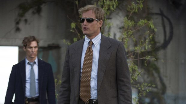 The first series of <i>True Detective</i>, starring Matthew McConaughey and Woody Harrelson, is a solid choice for a plane.
