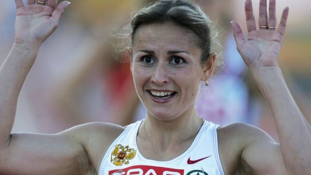 Liliya Shobukhova of Russia gave evidence on doping.