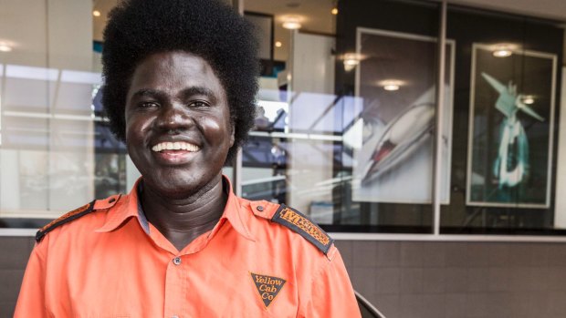 Hero Taxi driver Aguek Nyok was widely hailed a hero after his actions to save 11 passangers trapped on a burning bus.