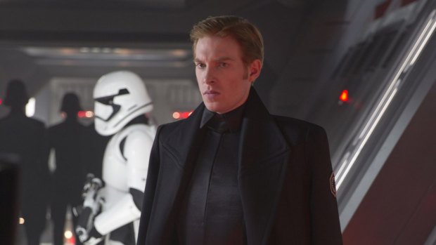 Domhnall Gleeson as General Hux in Star Wars: The Force Awakens.
