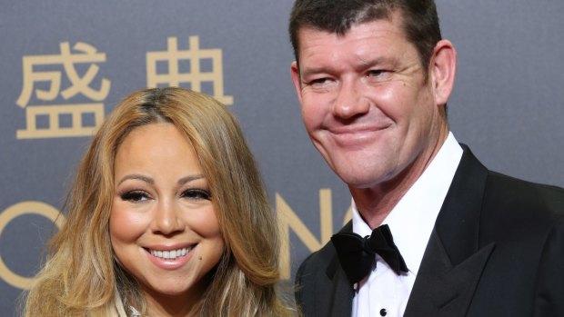 Carey and her ex, James Packer.