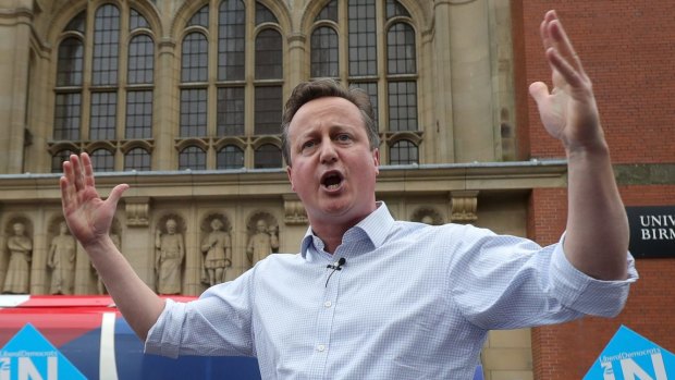 British Prime Minister David Cameron has argued passionately that Britain is better off within the 28-country bloc.
