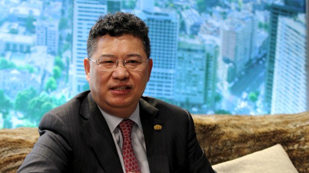 Greenland Chairman Zhang Yuliang will be the first to sleep in the presidential suite.