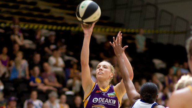 Offensive burden: Maddie Garrick will have to get through a big workload for the Boomers on Saturday night.

