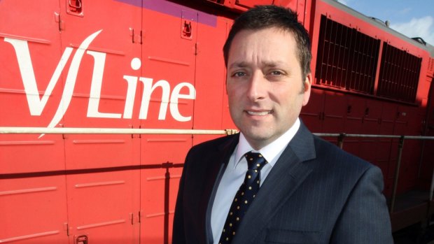 Opposition Leader Matthew Guy has attacked the state government over V/Line issues.