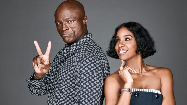 The voices of experience: Seal and Kelly Rowland. 