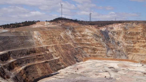 A 2013 picture of the Woodlawn Mine.