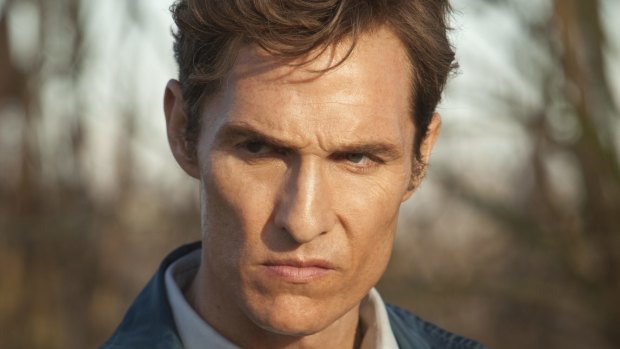 Use your words, Matthew: McConaughey in <i>True Detective</i>.