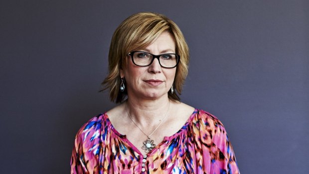 Rosie Batty is one of the special guests at the Blue and White Gala Ball on Saturday night, raising funds for the local Domestic Violence Crisis Service.
