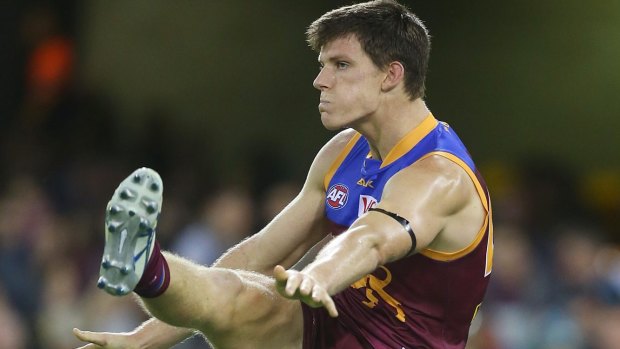 Career over: Brisbane Lions defender Justin Clarke was forced into premature retirement because of head injuries.