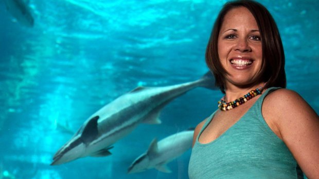 Shark researcher Jodie Rummer is predicting which sharks will cope best with climate change.