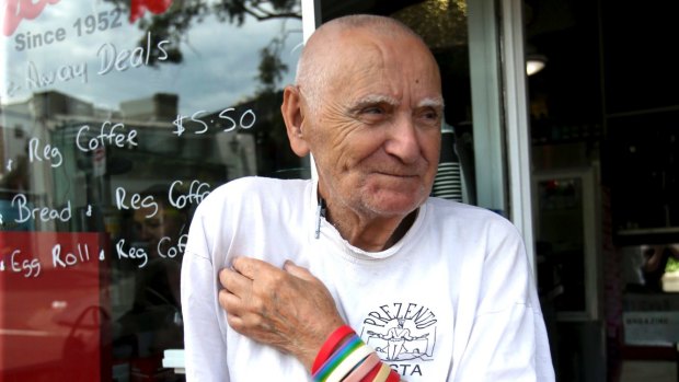Vittorio Bianchi recently closed the doors on the Piccolo Bar in Kings Cross after 65 years of trading.
