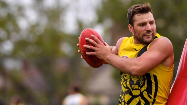 Toby Nankervis is enjoying life as a Tiger.