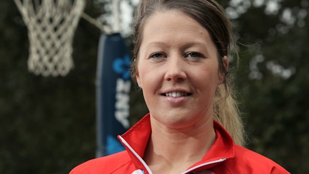 Netballer Sarah Wall.