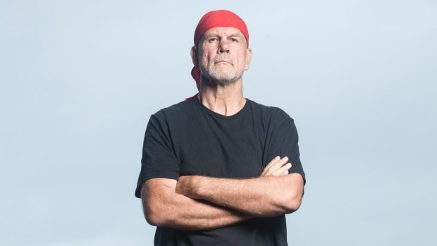On a mission: Peter FitzSimons.