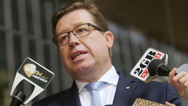 Troy Grant's bill "potentially endangers the liberties" of NSW citizens, the Bar Association warns. 
