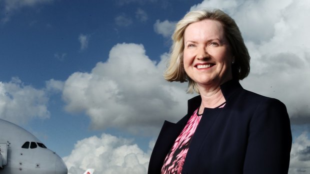 Sydney Airport chief executive Kerrie Mather says the company is "in excellent financial shape".