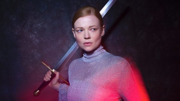 Sarah Snook takes on the famou s15th century saint in the Sydney Theatre Company's production of 