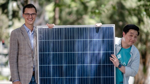 Co-founders of solar brokerage ShineHub, Alex Georgiou and Jin Woo Kim, are working on changing how solar is delivered to the Australian market.