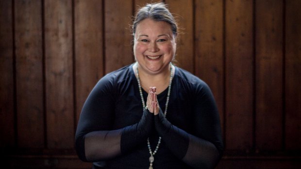 Sarah Harry is a self described "fat activist", psychotherapist, and yoga teacher. 