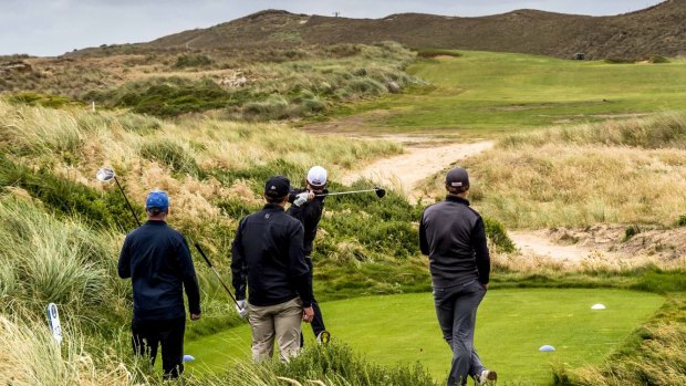 Cape Wickham golf course.